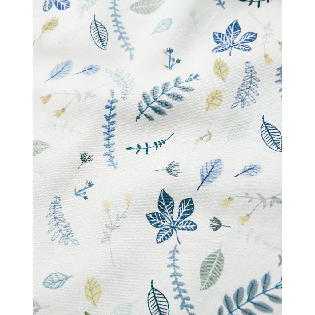 100 - P28 Pressed Leaves Blue - Extra 2