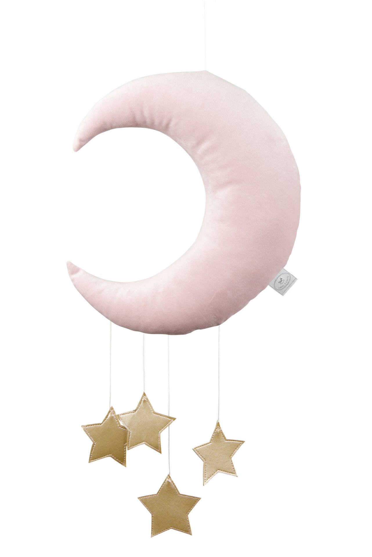 Dustypink with gold stars